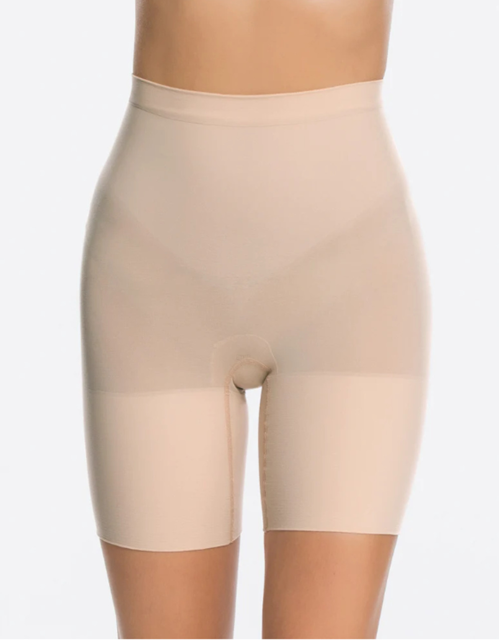 Spanx Shapewear Shorts Women's Medium Nude High Waist NWOT